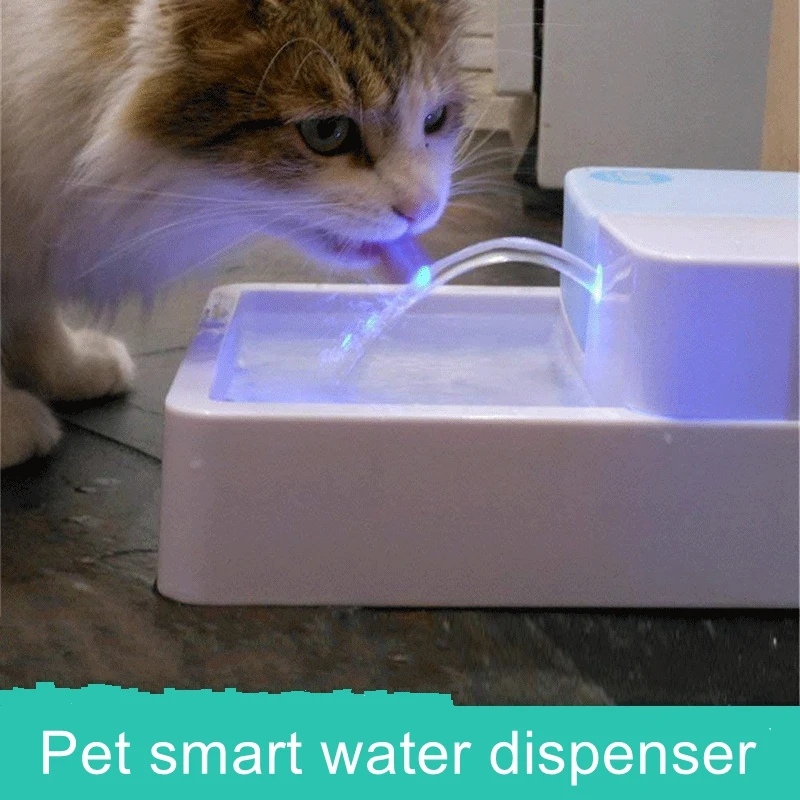 Smart pet waterer pet waterer automatic circulating filter waterer with UV sterilization function smart pet waterer pet waterer automatic circulating filter waterer with uv sterilization function