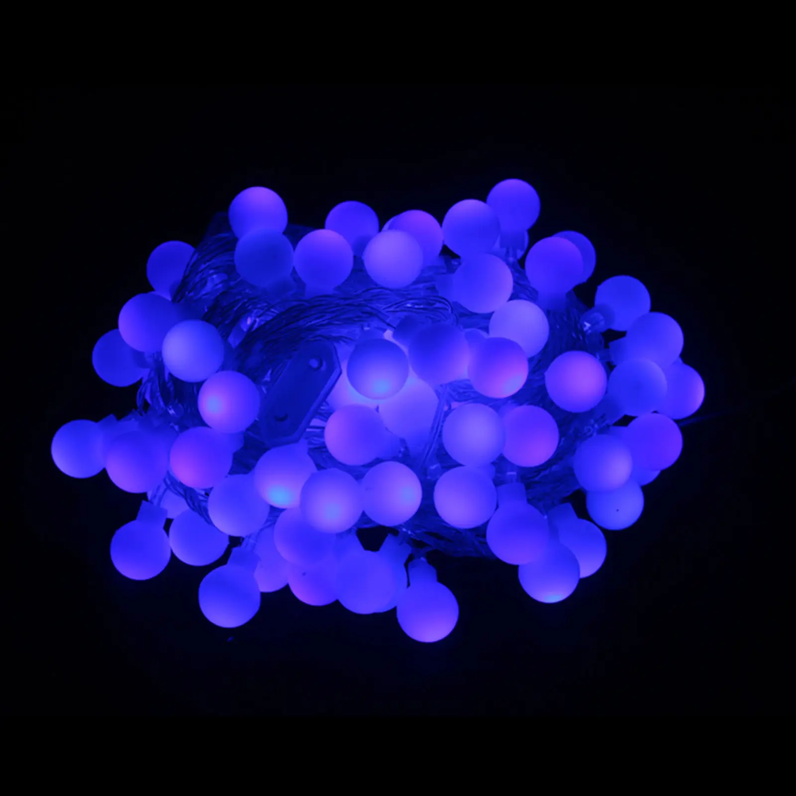 Супер яркая сказочная гирлянда, 100LED, для улицы, для двора, фестиваля, рождественского декора, Сказочная гирлянда, круглый шар, батарейный блок, Ландшафтная лампа