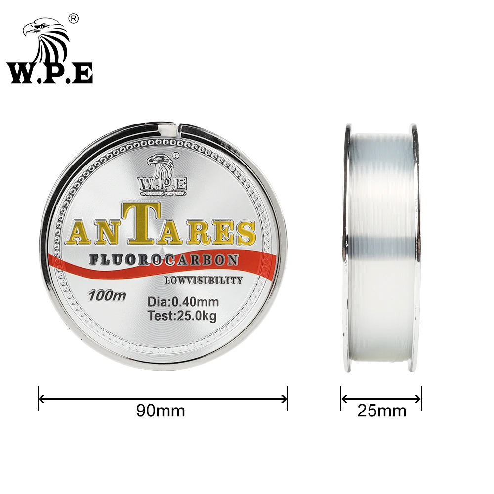 W.P.E Fishing Line 0.20mm-0.60mm Fluorocarbon Coated 100m 10KG-41KG Carbon Fiber For Carp supplies fishing line fishing tackle