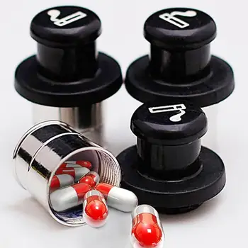 

Metal Car Lighter Shaped Safe Secret Privacy Stash Hidden Pill Box Container Car Accessories Interior