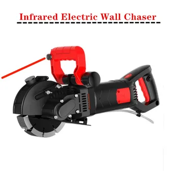 Online 220V Electric Wall Chaser Groove Cutting Machine Steel Concrete Cutting Machine 5.5KW 6.0KW