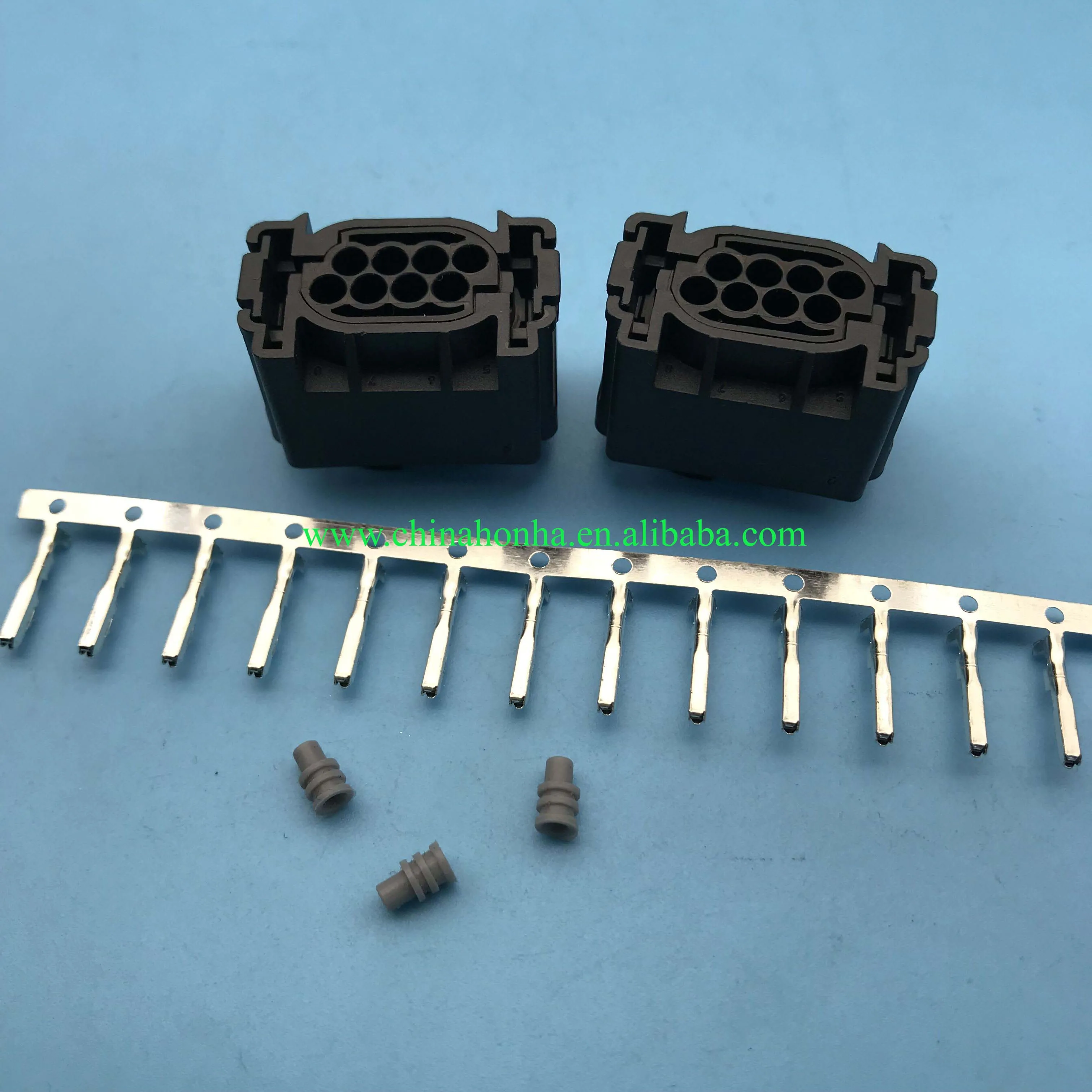 5 pcs 8 Pin 4F0 972 708/1-1418552-1/1-1534229-1 8 P Обратный Датчик Rada для автомобильного разъема гнездовой разъем - Название цвета: 5 pcs