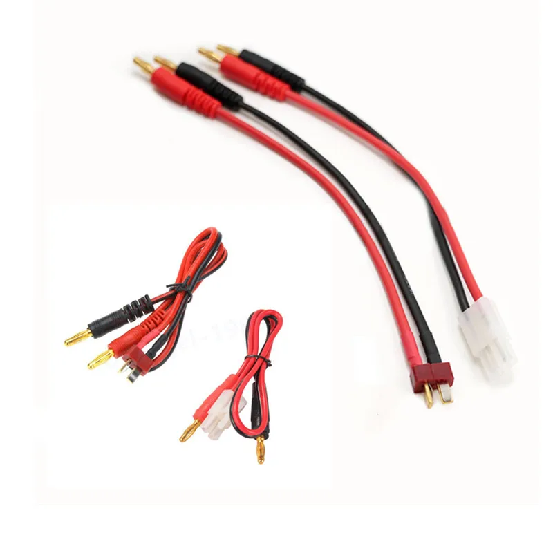 1Pc Maschio T Plug A Banana Head / Oda Palace A Banana Head Rc Connettore Per Cavo In Silicone Per Adattatore Per Caricabatterie Imax B6 B6Ac B8