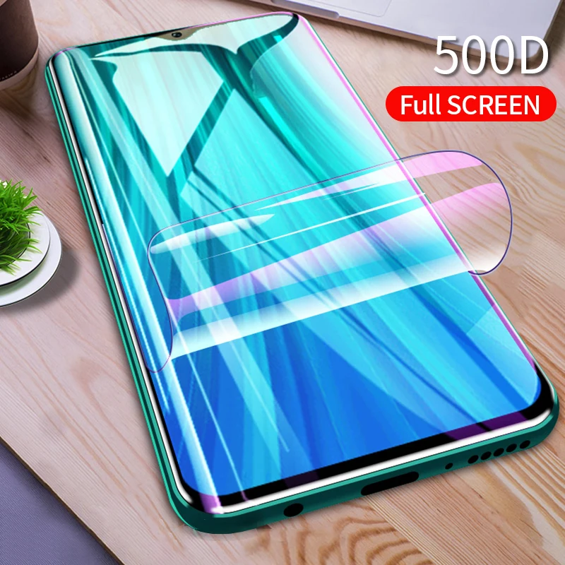 Гидрогелевая Защитная пленка для Xiaomi Redmi note 7 8 5 6 pro с мягкими краями 7A K20 не