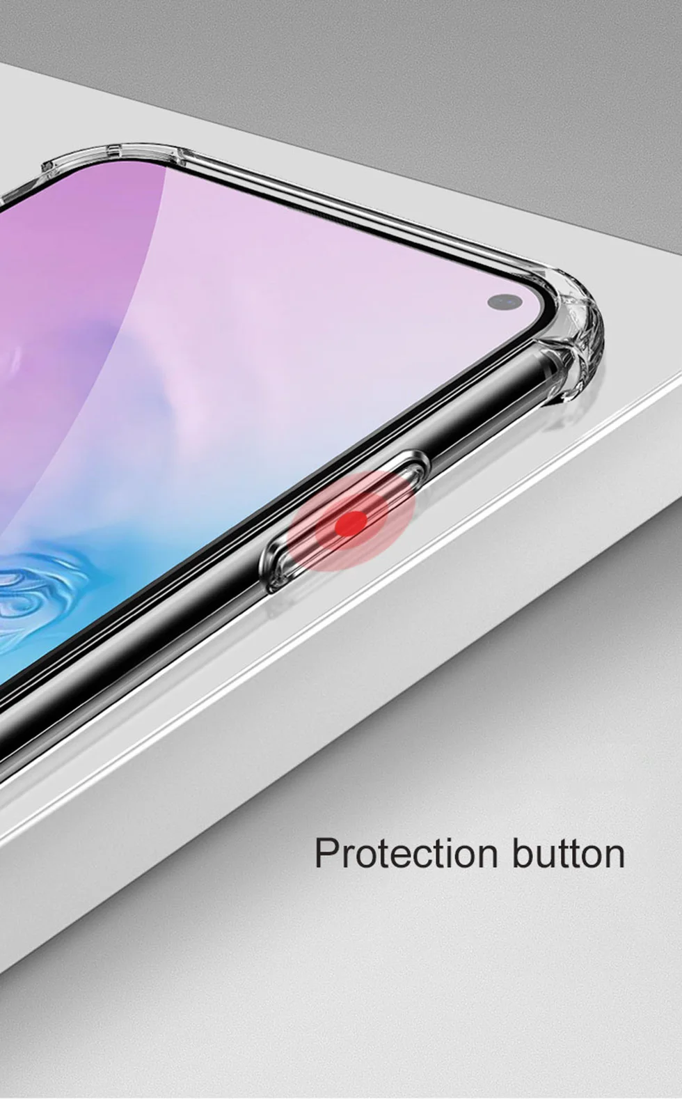 Роскошный мягкий Силиконовый противоударный Прозрачный чехол для samsung Galaxy S8 S9 S10 Plus Note 9 10 Pro M30 A10 A20 A30 A40 A50 J8 крышка