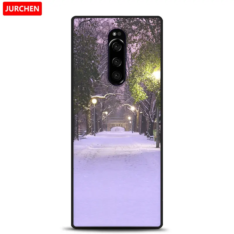 14 Чехол jurchen для sony Xperia 1, чехол для Xperia One, милый мультяшный Мягкий силиконовый чехол из ТПУ для sony Xperia1 sony 1, чехол - Цвет: 14