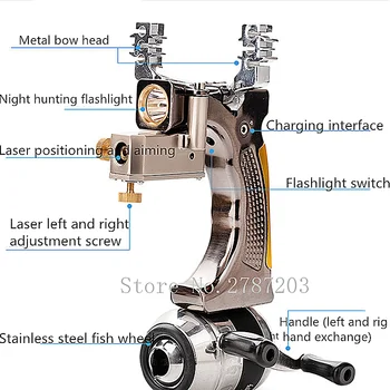 

Powerful fishing slingshot laser tuna Powerful fishing laser slingshot professional outdoor hunting shooting fishing bow