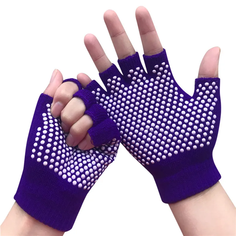 Нескользящие перчатки без пальцев для мужчин и женщин, полупальцевые рабочие Варежки женские перчатки handschuhe mitaine femme J15 - Цвет: handschuhe