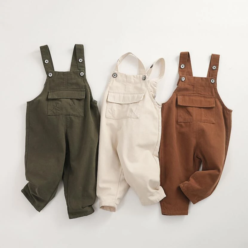 boys green overalls