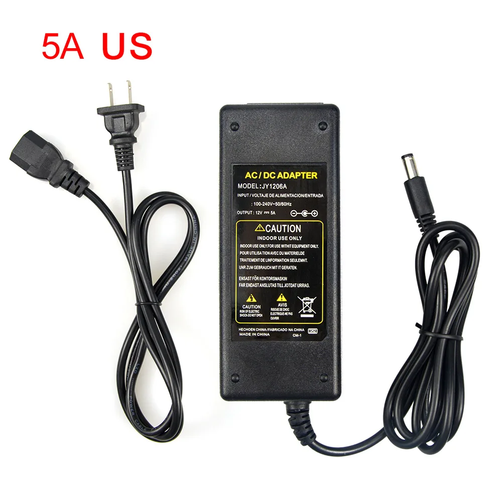 DC12V 24V светильник ing трансформатор AC 110V 220V импульсный источник питания 3A 5A