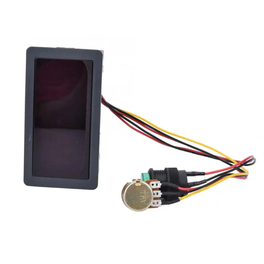 DC 6-30V CCM5D PWM DC контроллер скорости двигателя Цифровой дисплей бесступенчатый переключатель скорости бесщеточный