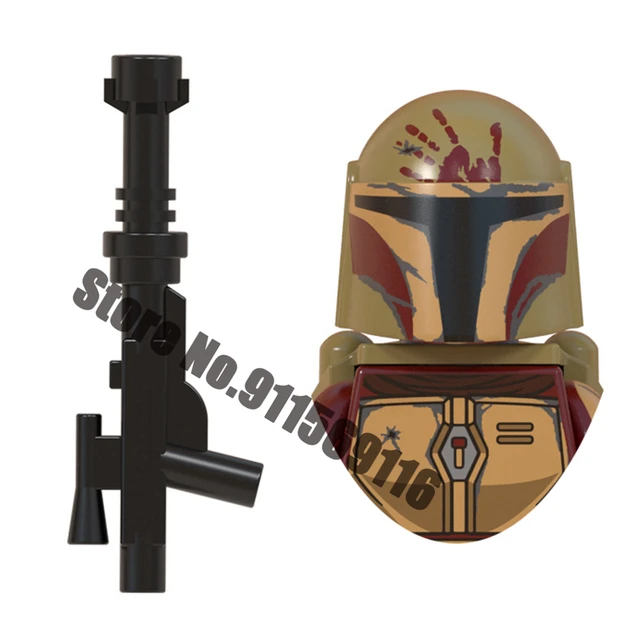 Din Djarin Boba Fett Mandalorian Building Blocks Grogu Baby Yoda Death Watch Paz Vizla Bo-Katan Jango Star Action Figure Wars B-WM983