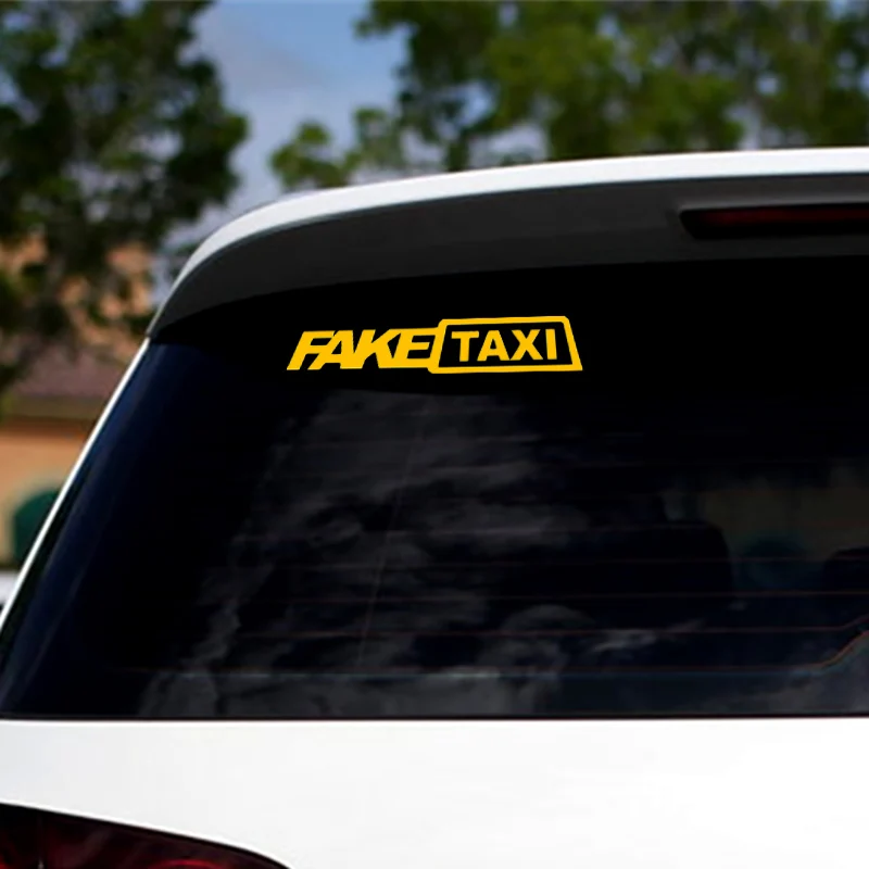 Three Ratels TZ-1168 10.8*59cm 1-2 шт Поддельные такси виниловые наклейки на авто наклейки на автомобиль автомобильная наклейка