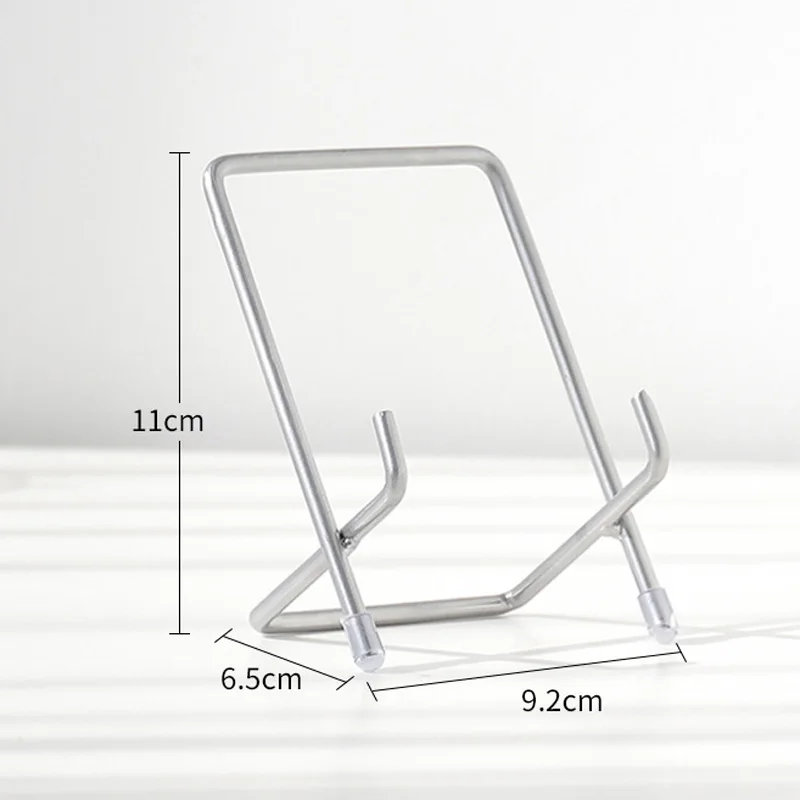 3 цвета Железный держатель телефона настольная книга журнал кронштейн
