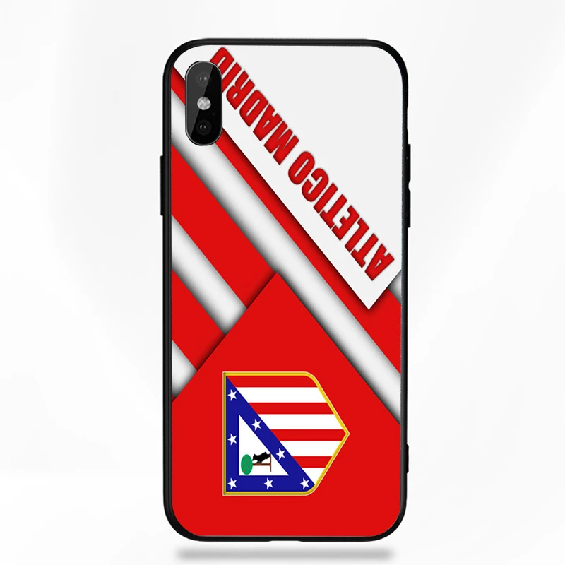 Чехол для телефона Gimenez для iphone, чехол Atletico Madrid FC DIY, черный мягкий чехол из ТПУ для iphone 11Pro X XR XS MAX 7 8 7plus 6 6S 5S SE