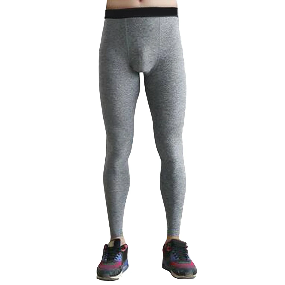 Skinny Jersey Trousers Men Sport Running Cycling Jersey Pants Compression Pants Stretchy Leggings Gym Fitness Tracksuit
