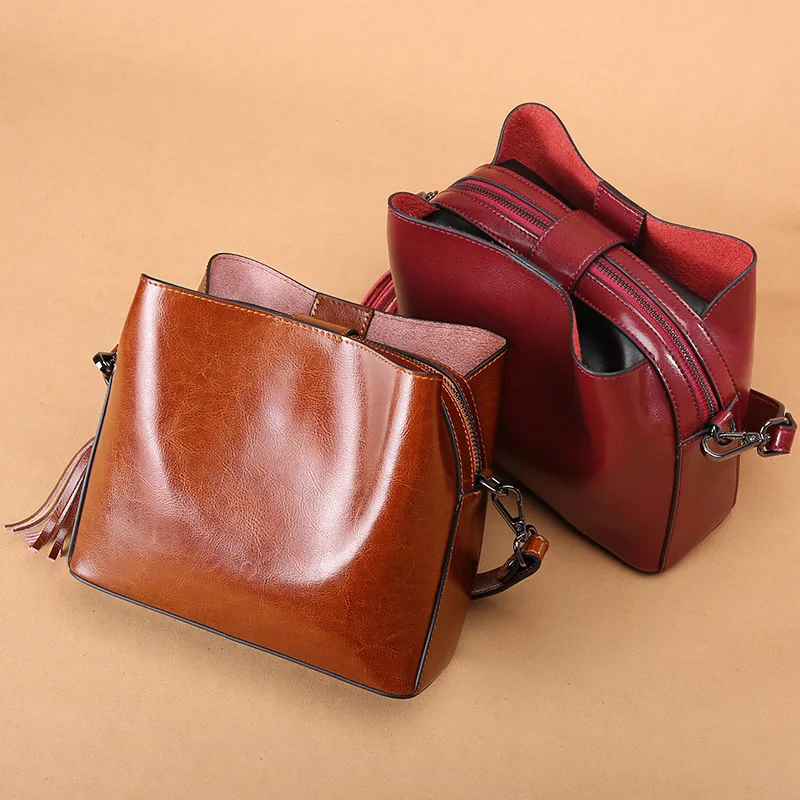 

New Fashion Tassel Handbag Women Span Ladies Bag Shoulder Bag