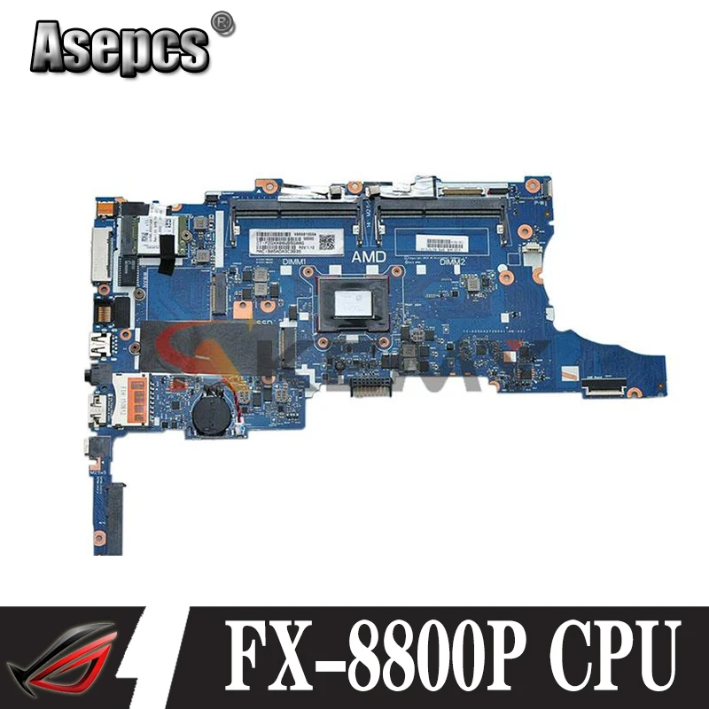 For HP 745 G3 845 755 Laptop Motherboard FX-8800P CPU 100% Fully Tested | Компьютеры и офис