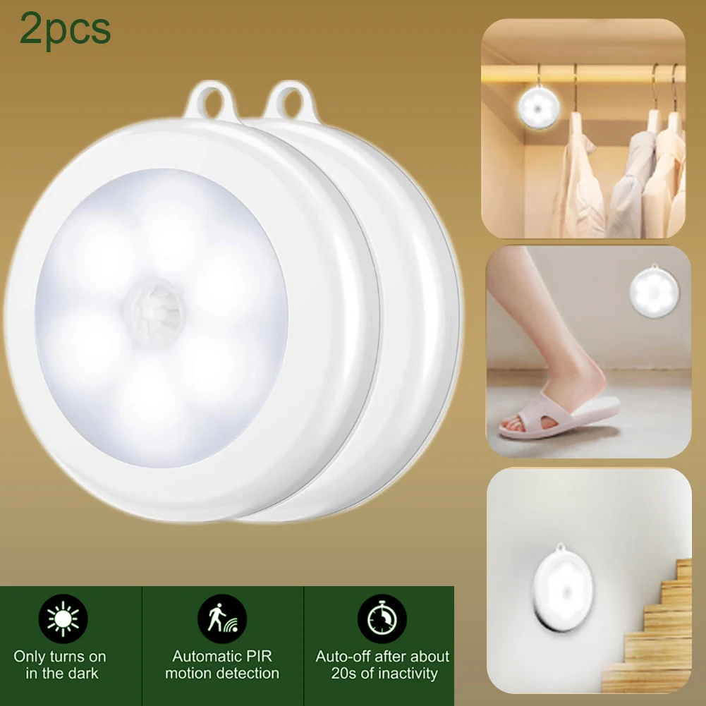 

LED Sensor Closet Night Light Lanyard Hanging Stair Lamp For Stairway Garage Cabinet JDH99