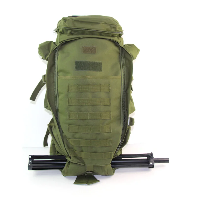 Green 70L Тактический Рюкзак Molle, военный армейский походный рюкзак, походный рюкзак, походная сумка для альпинизма, охоты - Цвет: Green