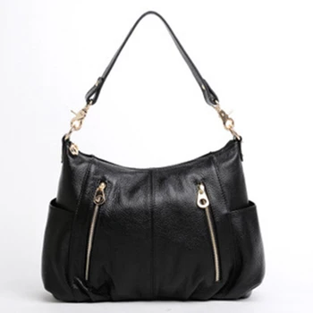 

Hot Sale Fashion Brand design Genuine Leather Handbag Women Vintage Tote bag handbag Shoulder Messenger Bag bolsa feminina bag