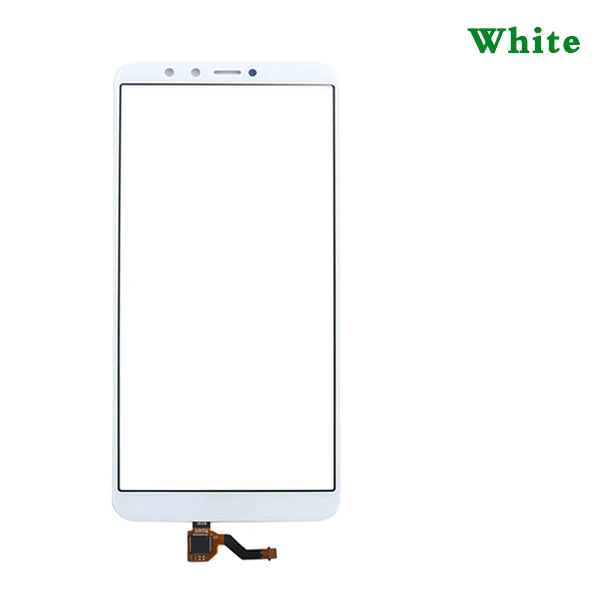 Белый Внешний экран для huawei Y9 /Enjoy 8 Plus дигитайзер сенсор Передняя сенсорная ЖК-панель дисплей стекло Запасные насадки для ремонта - Цвет: Белый