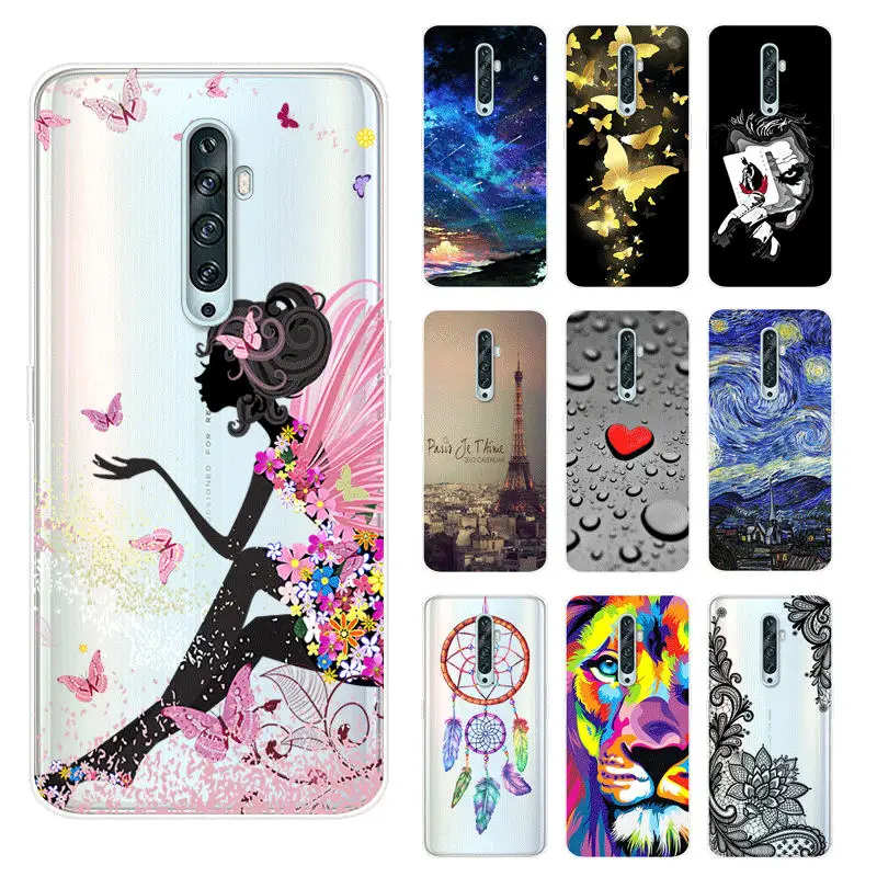 Чехол OPPO Reno2 F силиконовый чехол для Reno 2 2F Reno2F задняя крышка | Мобильные телефоны и