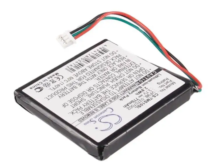 Cameron sino 770 мА/ч, батарея для навигатора TOMTOM 1EX00 4EX0. 001,11 легкого старта Start2 AHL03706001 AHL03707002 VF9 VF9B