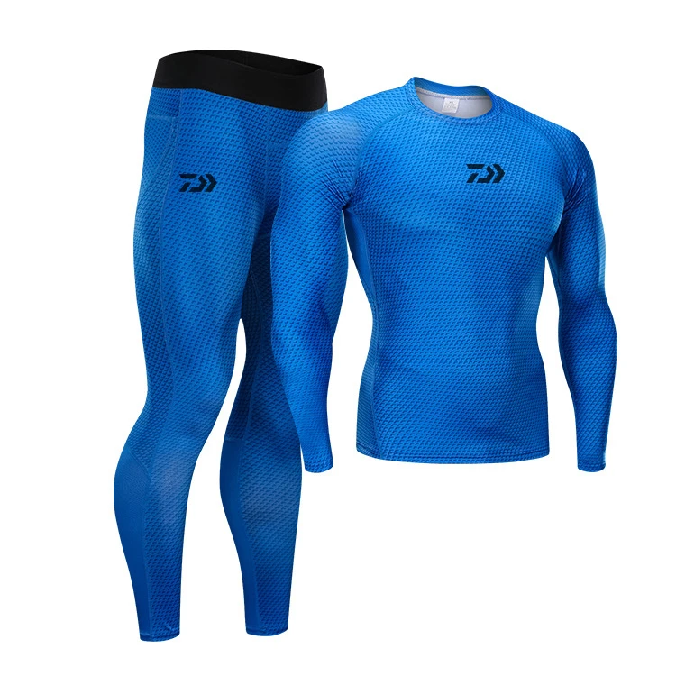 Esportes ao ar Roupa de Pesca Camisas da Pesca 40 + Anti Homens Livre Daiwa Conjuntos Respirável Quick Dry Anti uv Mosquito Pesca Calças 2019 7 De Pesca Daiwa Conjuntos Respirável Quick Dry