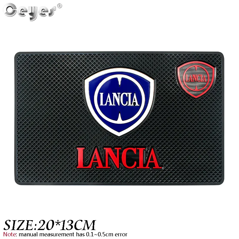 Car Styling Anti Slip Mat Accessories Sticker Case For Lancia Delta Ypsilon Lybra Musa Kappa Voyager Auto Interior Pads Ceyes