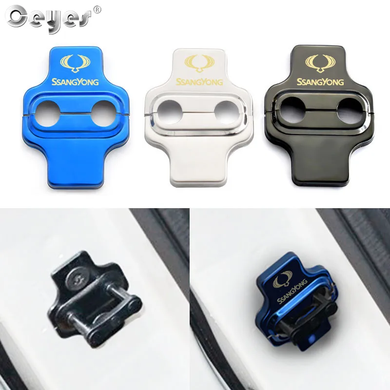 

Ceyes Car Styling Auto Accessories Door Lock Cover Stickers For Chevrolet Sail Epica Lova Aveo For Ssangyong Korando Chery A3 E5