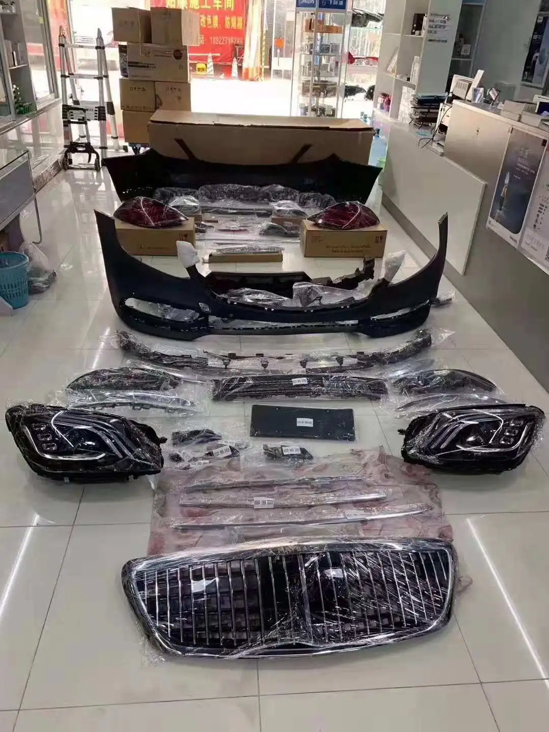 Рисунок 6 - Комплект обновленного кузова S-Class