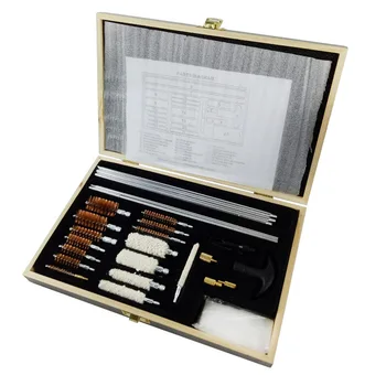 

Aluminium Alloy Top Grade Full Set Tube Brush Wire Brush Aluminum Rod Wooden Box mian shua 4.5 Mm 5.5 Mm