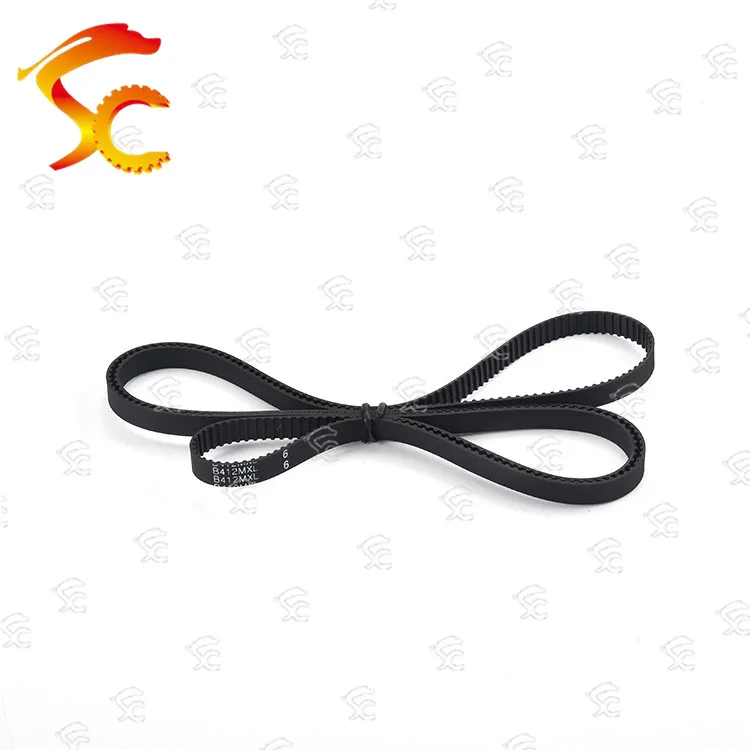 

High Quality MXL Timing belt B412 MXL Width 6mm 10mm Teeth 412 Synchronous belt