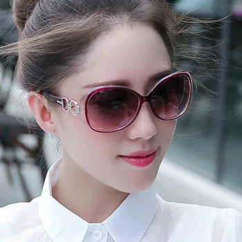 

2020 new fashion sun glasses women's fashion 9509 European and American retro sunglasses sunglasses clam glasses