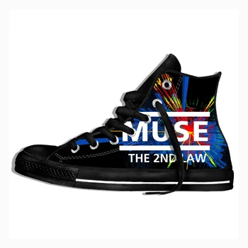 

Men's Casual Shoes Muse Heavy Metal Band Icon Mens Womens Designer Leisure Sneakers Men Casual Canvas Shoes Off White