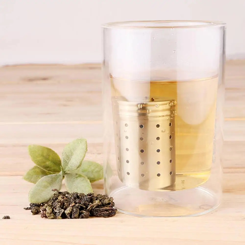 304 Stainless Steel Tea Filter Artifact Household Tea Leak Filter Kitchen Tea Separated Tea Strainer Kitchen Supplies