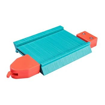 

Self-Locking Profile Gauge 5-Inch Profilometer Measuring Ruler Profile Replicator for Accurate Measurement of Tiled Laminated Wo