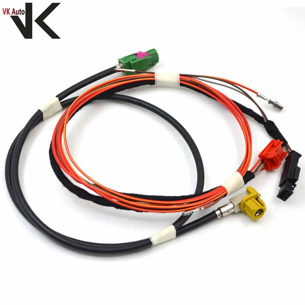 

For VW Golf 8 USB HUB TYPEC + USB wire harness