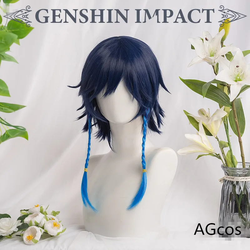 

Game Genshin Impact Barbatos Venti Cosplay Wig