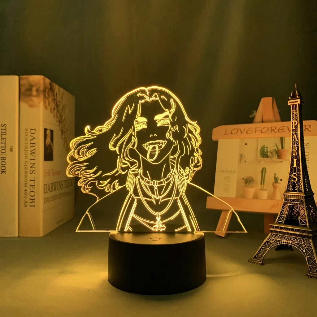 

Anime Tokyo Revengers Baji LED Night Light for Child Bedroom Decoration Birthday Gift Room Desk Manga 3d Lamp Tokyo Revengers