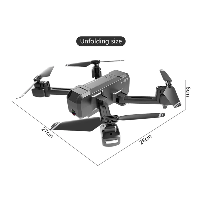Профессиональный складной мини Дрон с двойной камерой 1080P 4K HD WiFi FPV оптический поток RC Квадрокоптер KF607 VS SG106 XS816 Дрон
