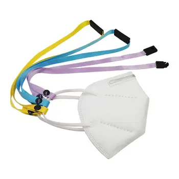 

Mask Rope Anti-lost Ear Hanging Lanyard Chain Anti-drop Ear Mask Solid Extension Mask Non-slip Decompression Buckle Lanyard