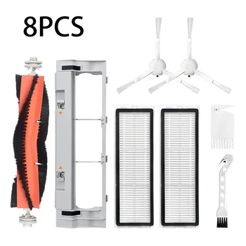 

8Pcs Removable Main Brush Filter Kit For XIAOMI MIJIA 1C STYTJ01ZHM Anti-winding Roller Vacuum Cleaner Parts Accessories
