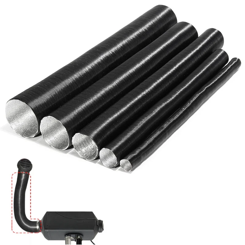 

42mm-60mm-75mm Car Air Pipe Exhaust Aluminium Foil Y T Piece Elbow Diesel Parking Heater Conditioning Truck Accessories Quality