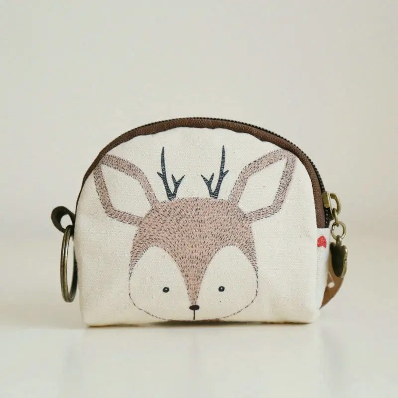 Креативный мультяшный кошелек в форме раковины, маленькая тканевая сумка для девочек, милая мультяшная сумка для ключей, Мини карманная сумка для монет - Цвет: 002