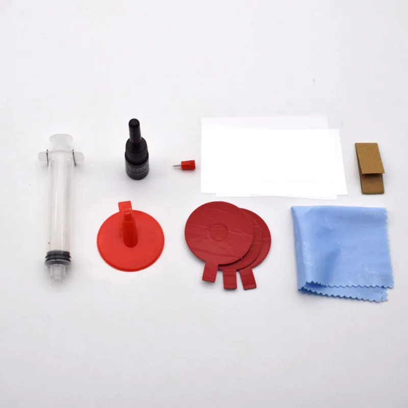 Комплект для ремонта окон для автомобиля DIY комплекты для ремонта лобового стекла стекло царапин восстановление ветрового стекла ремонт трещин набор инструментов