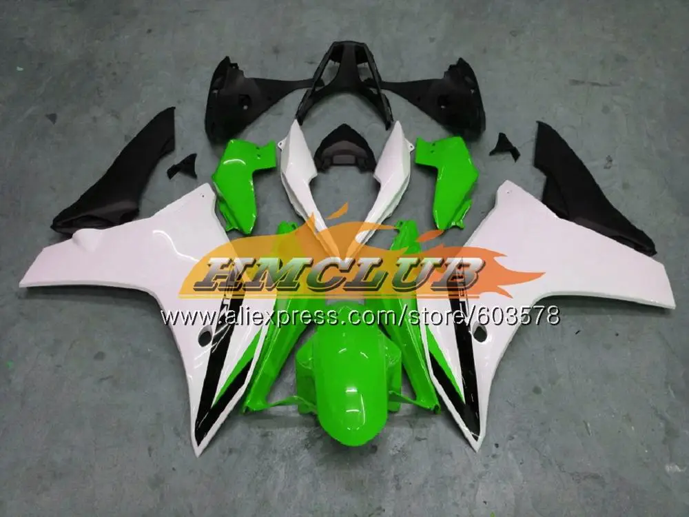 Литья под давлением для HONDA CBR600F4i 2011 2012 2013 129CL. 21, светло-розовые, белые CBR 600 F 600F CBR600 F F4i CBR600F, 11, 12, 13, 14, обтекатели - Цвет: No. 19