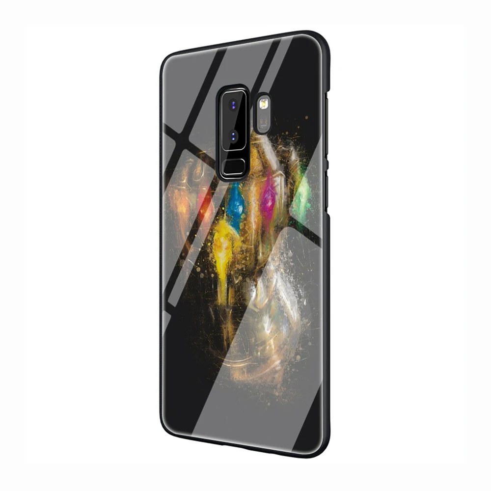 EWAU Мстители танос Marvel закаленное Стекло чехол для телефона для samsung S7 край S8 S9 S10 Note 8, 9, 10, плюс A10 20 30 40 50 60 70 - Цвет: G11