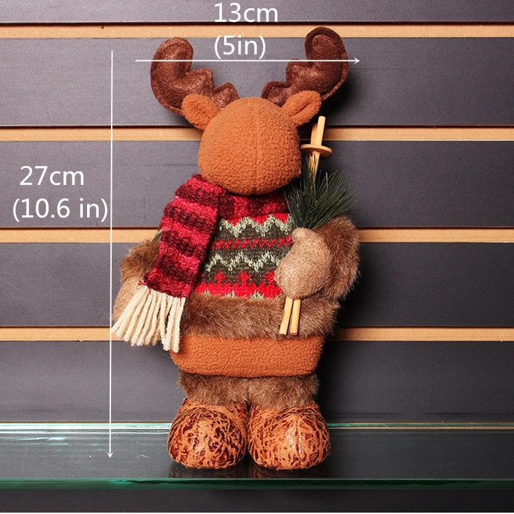 SDZS09503 Рождественские елочные украшения Санта-Клаус Снеговик кукла Navidad статуэтки Рождественский подарок ребенок Рождественское украшение Счастливого Рождества - Цвет: SDZS09503